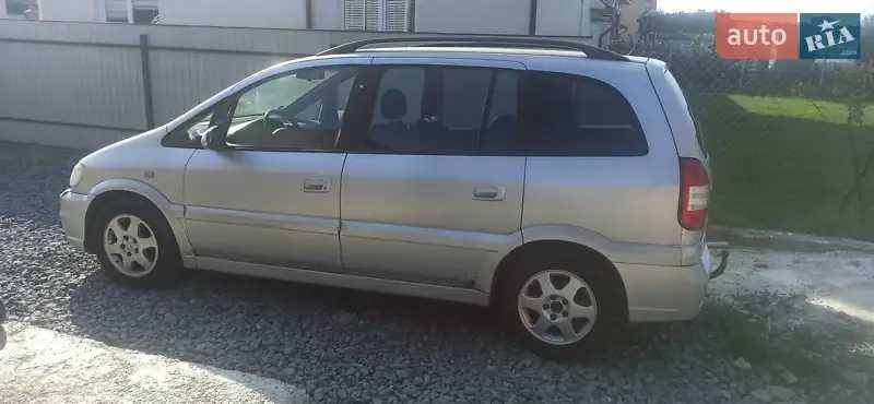 Opel Zafira 2003, не на ходу.