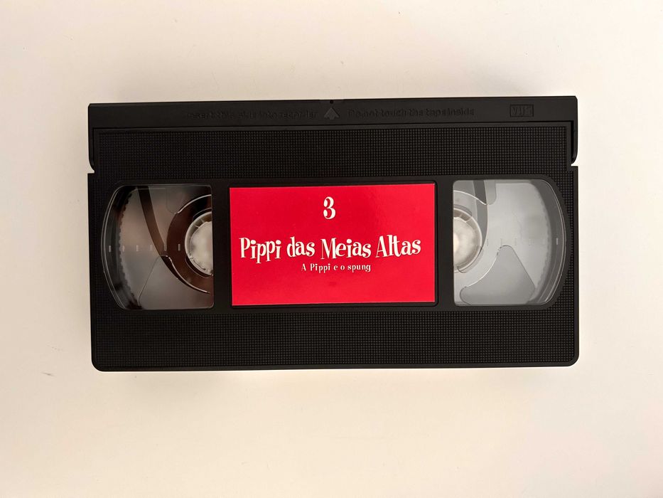 VHS Pipi das Meias Altas - Pipi e o Spung