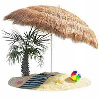 WYSYŁKA24h Parasol hawajski do ogrodu na plażę 160cm na taras OKAZJA