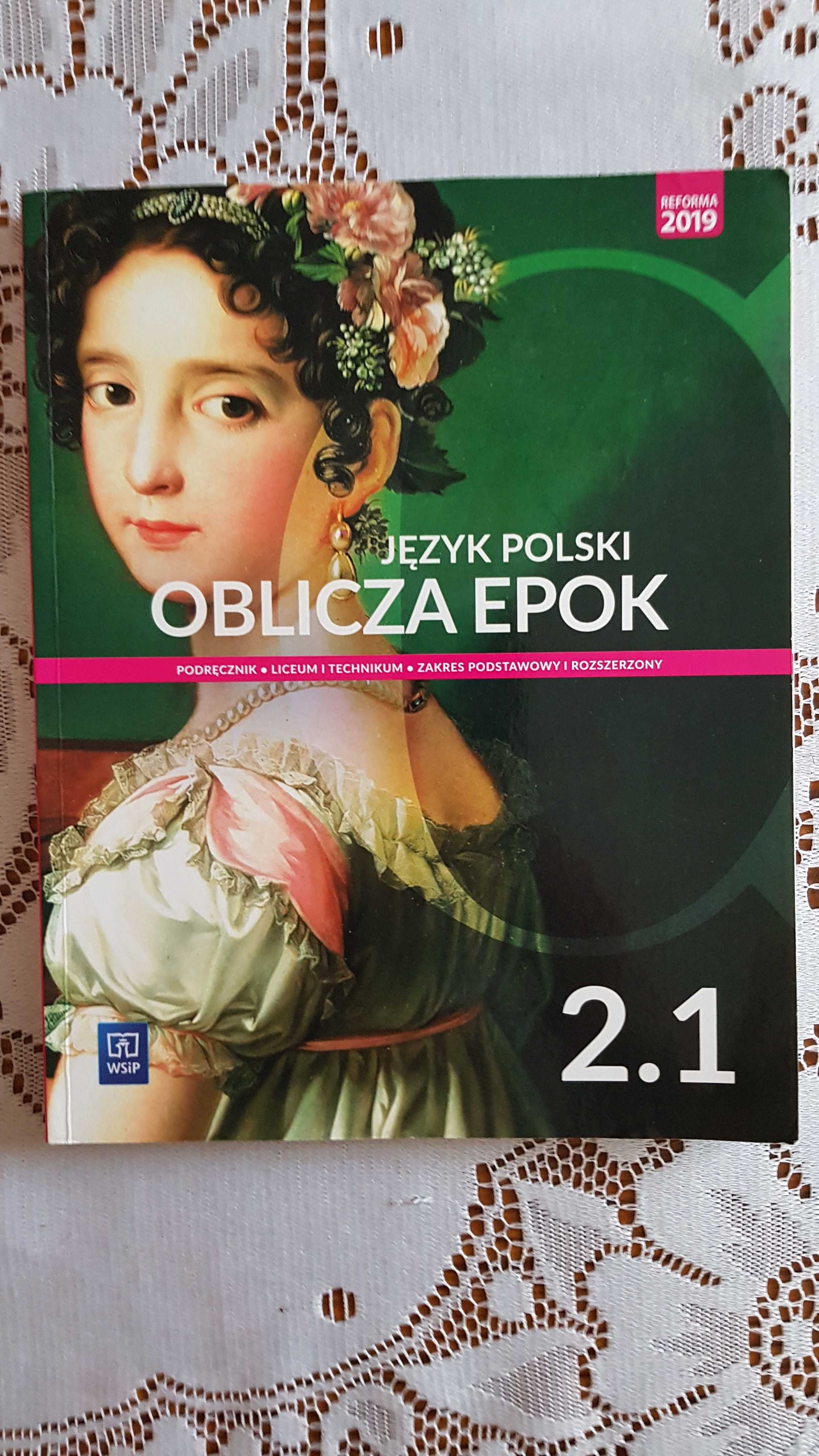 Oblicza epok - podręcznik Język polski WSiP, reforma 2019