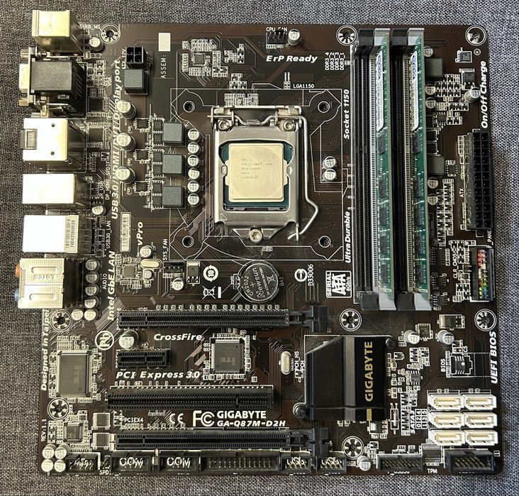 Płyta Gigabyte Procesor Pamięć