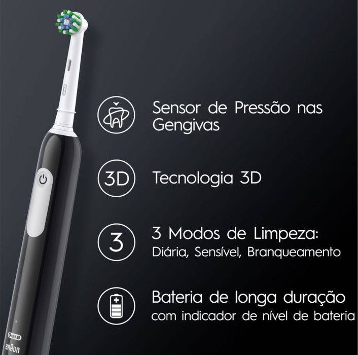 Escova de dentes elétrica Pro Series 1 ORAL-B- nova, 2 anos garantia