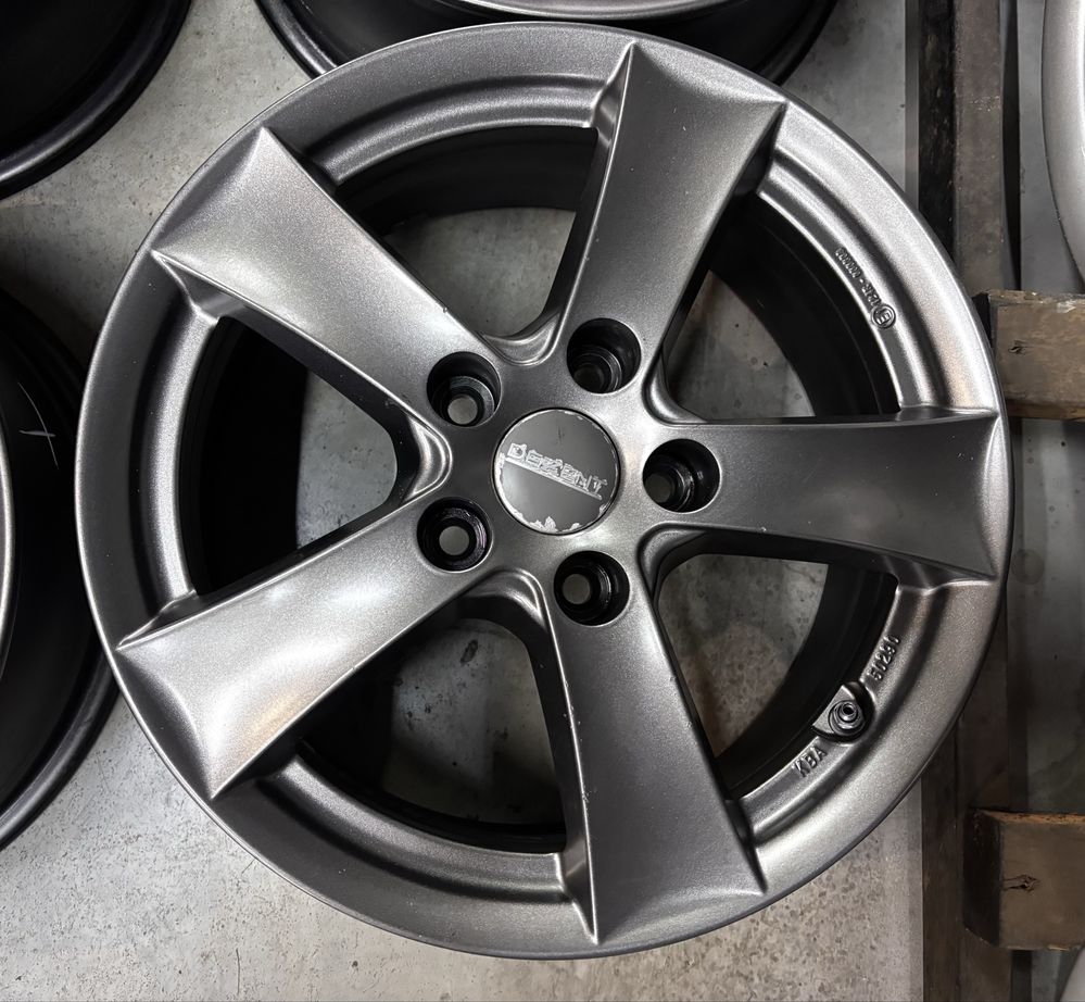 Felgi aluminiowe 5x114,3x16 6.5J ET45 KIQ HYUNDAI MAZDA TOYOTA RENO