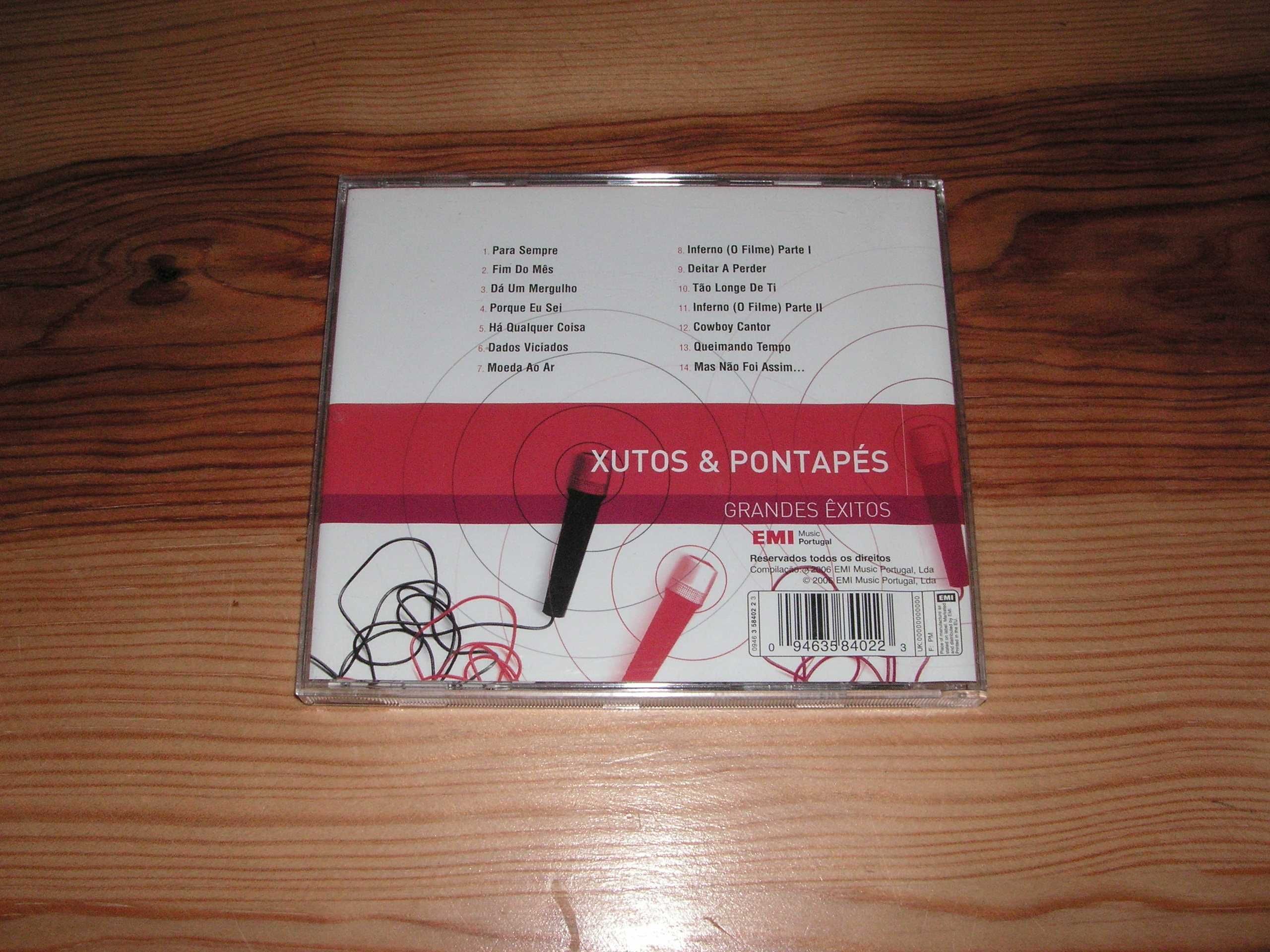 CD Xutos e Pontapés - Grandes Êxitos ( Emi Gold )