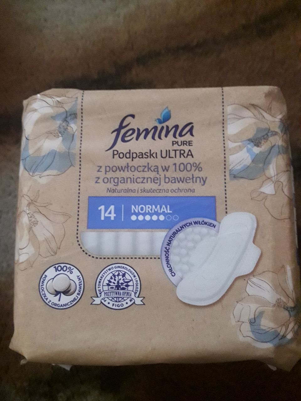 Прокладки Femina ULTRA Normal 14 шт / Фемина