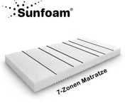 Новий матрац  7- зонний Sunfoam 90 х 200