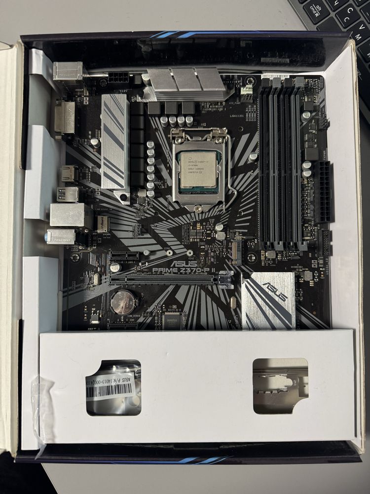 9700k+Asus Z370P-II