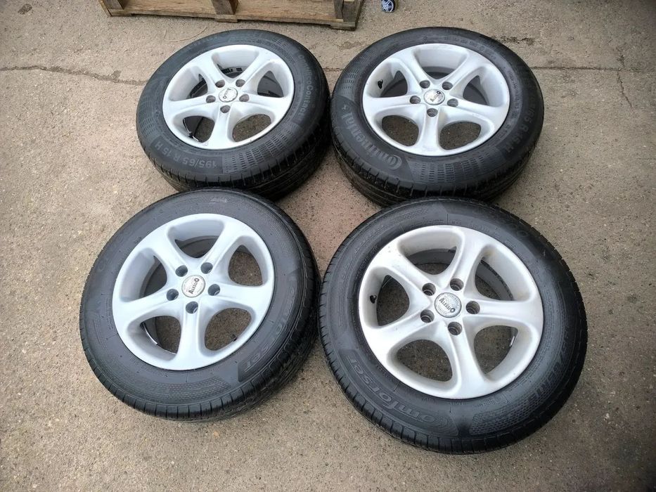 5x112 Felgi Aluminiowe Alufelgi 15 Koła Letnie Lato VW GOLF 5 6 CADDY TOURAN PASSAT B5 FL SHARAN SEAT ALHAMRA LEON ALTEA TOLEDO SKODA OCTAVIA II III 2 3 SUPERB 1 I AUDI A4 B5 B6 A6 C5 Legnica ALU-RAD 195/65 6mm