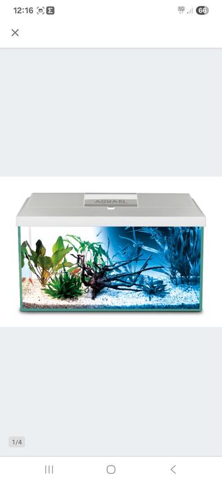 Akwarium Zestaw aquel day and night 72l