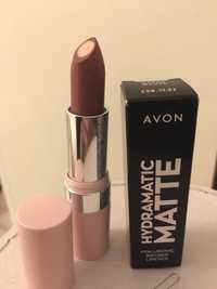 Avon Hydramatic Matte pomadka szminka nowa Hydra Mauve