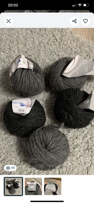 Motek  drops wełny  filcowej