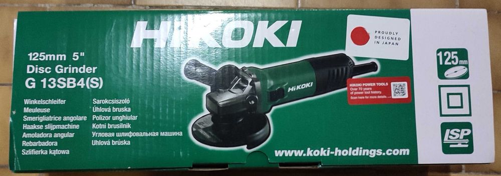 NOWA Szlifierka kątowa HIKOKI G13SB4