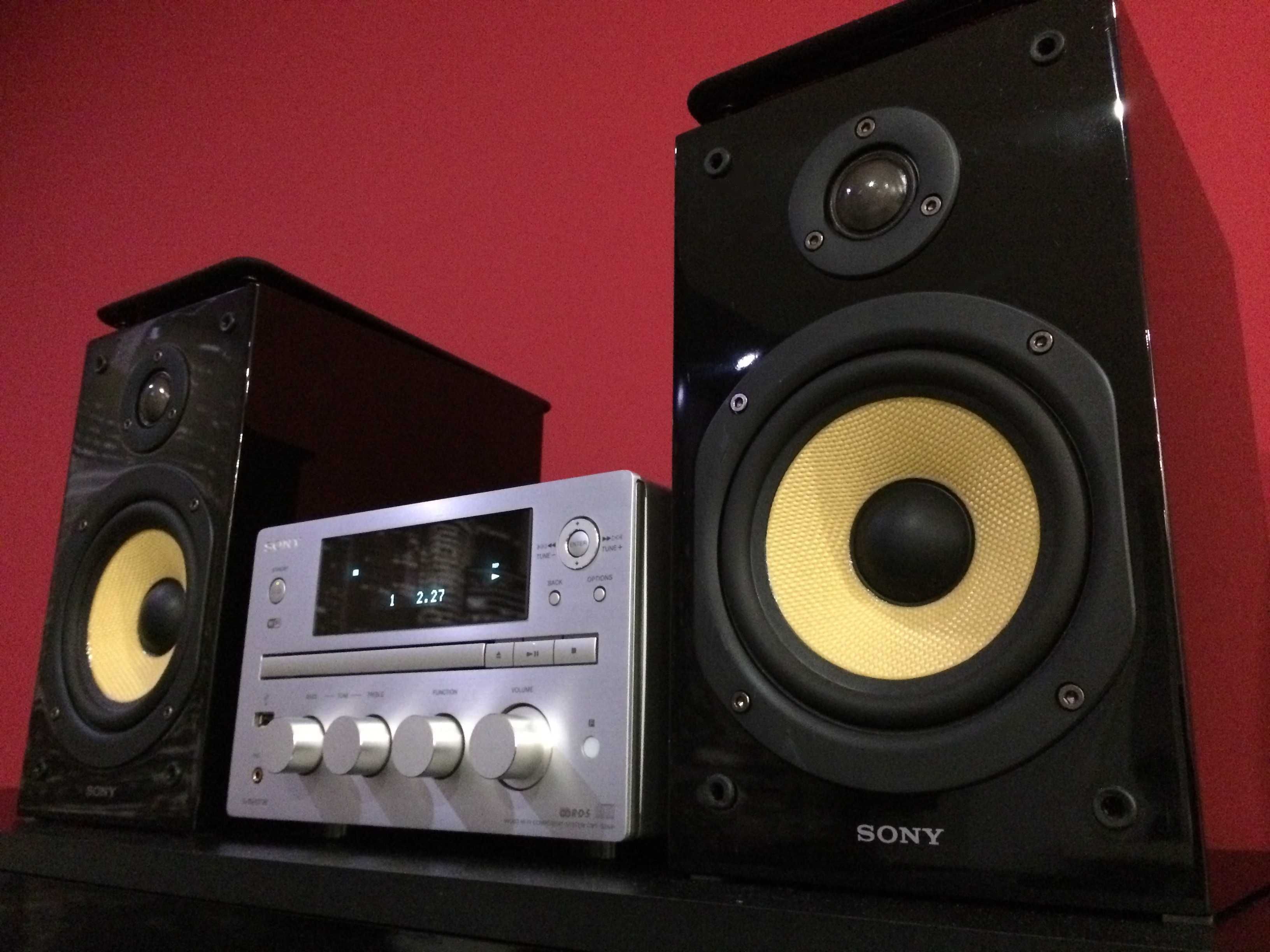 SONY CMT-G2NiP wieża 2X50 Wi-Fi DAB+ radio internetowe piękny stan !