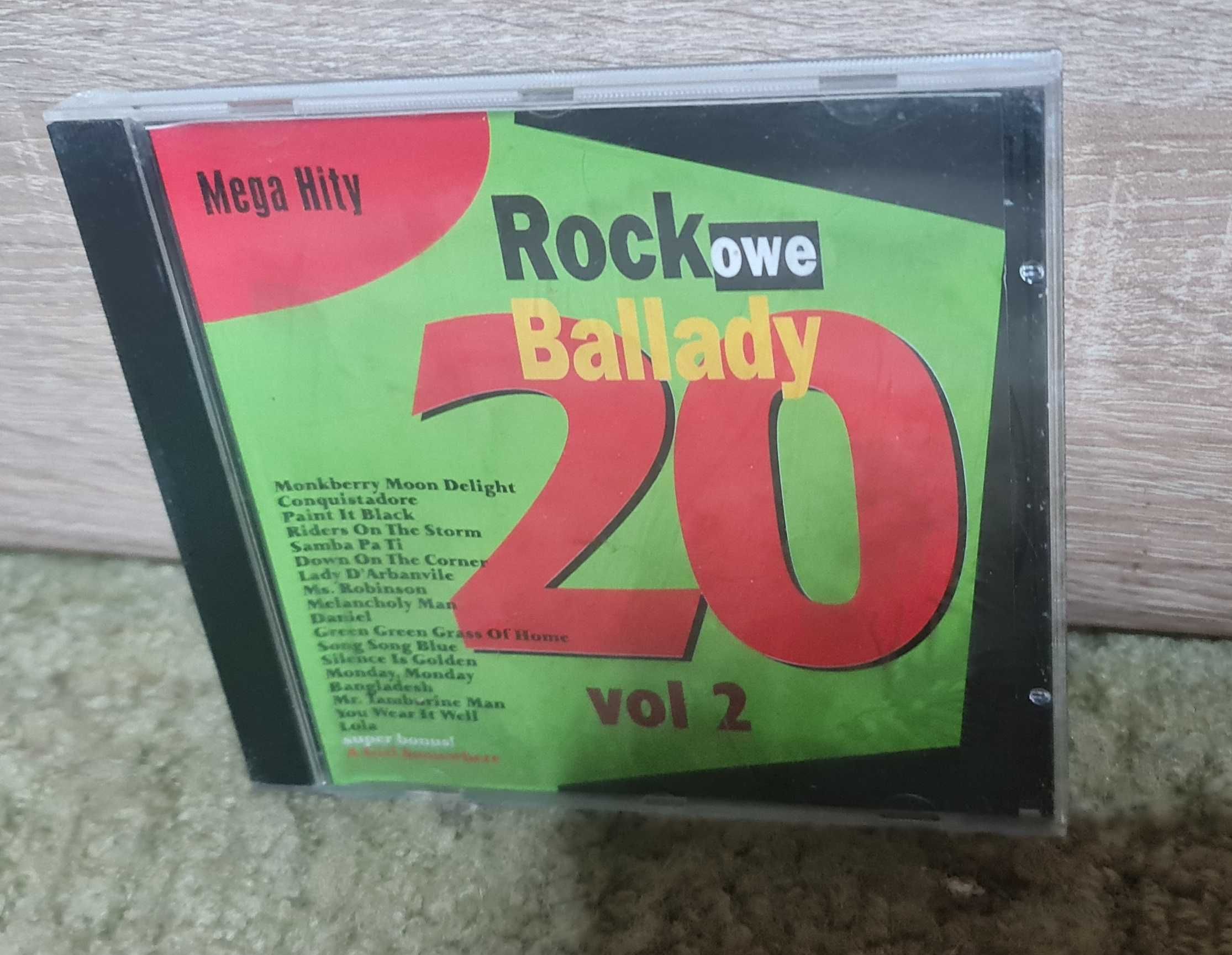 Rockowe Ballady 20 VOL 2 / CD /BDB+/