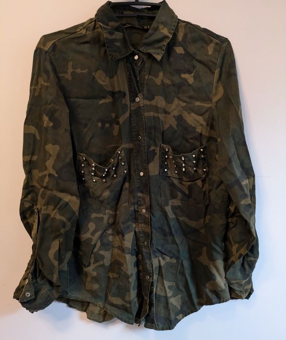 Zara koszula moro S damska