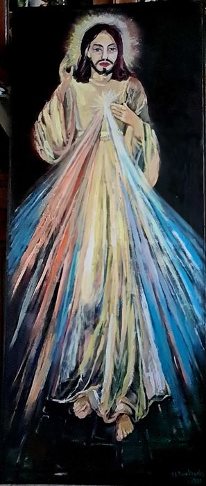 obraz jezusa duzy 120 wys