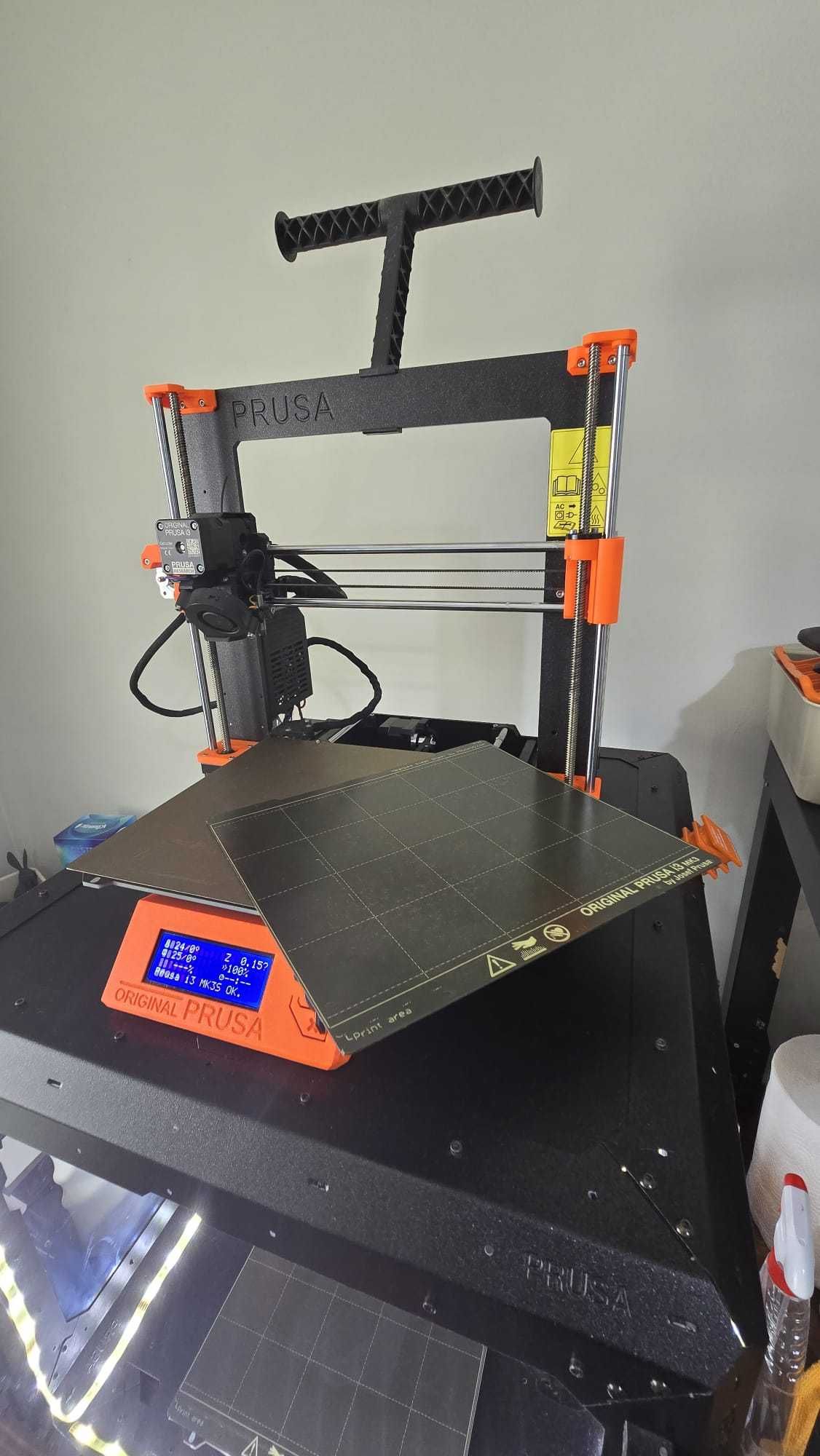 2 Impressoras 3D Prusa MK3 S+ e enclosure