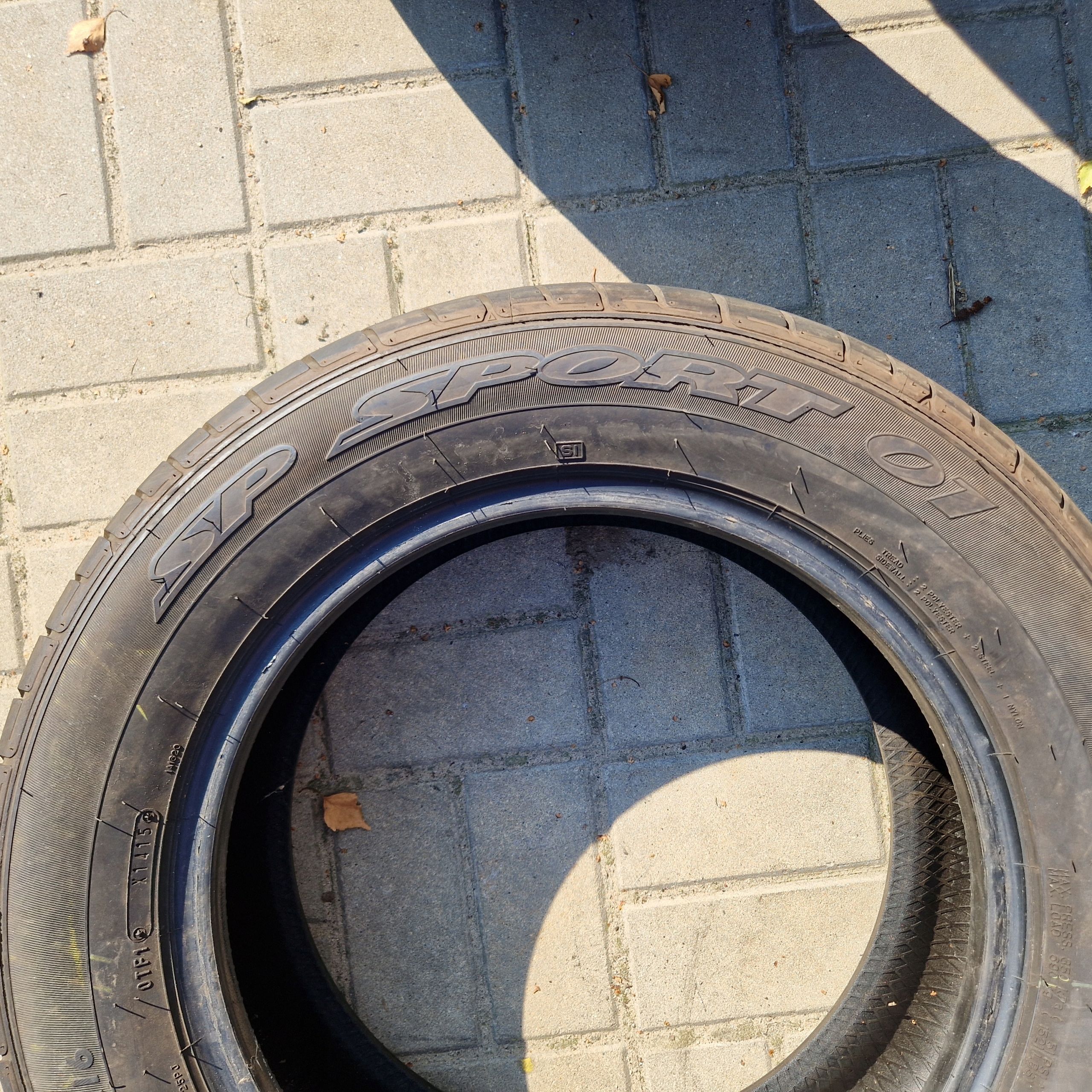 Dunlop SP Sport 01 215/60R16 95V 7,5mm 1X