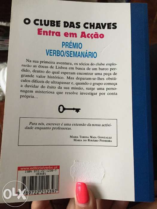 Livro clube das chaves