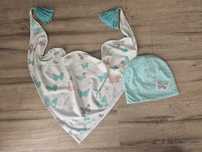 Czapka chusta handmade 7-10 lat