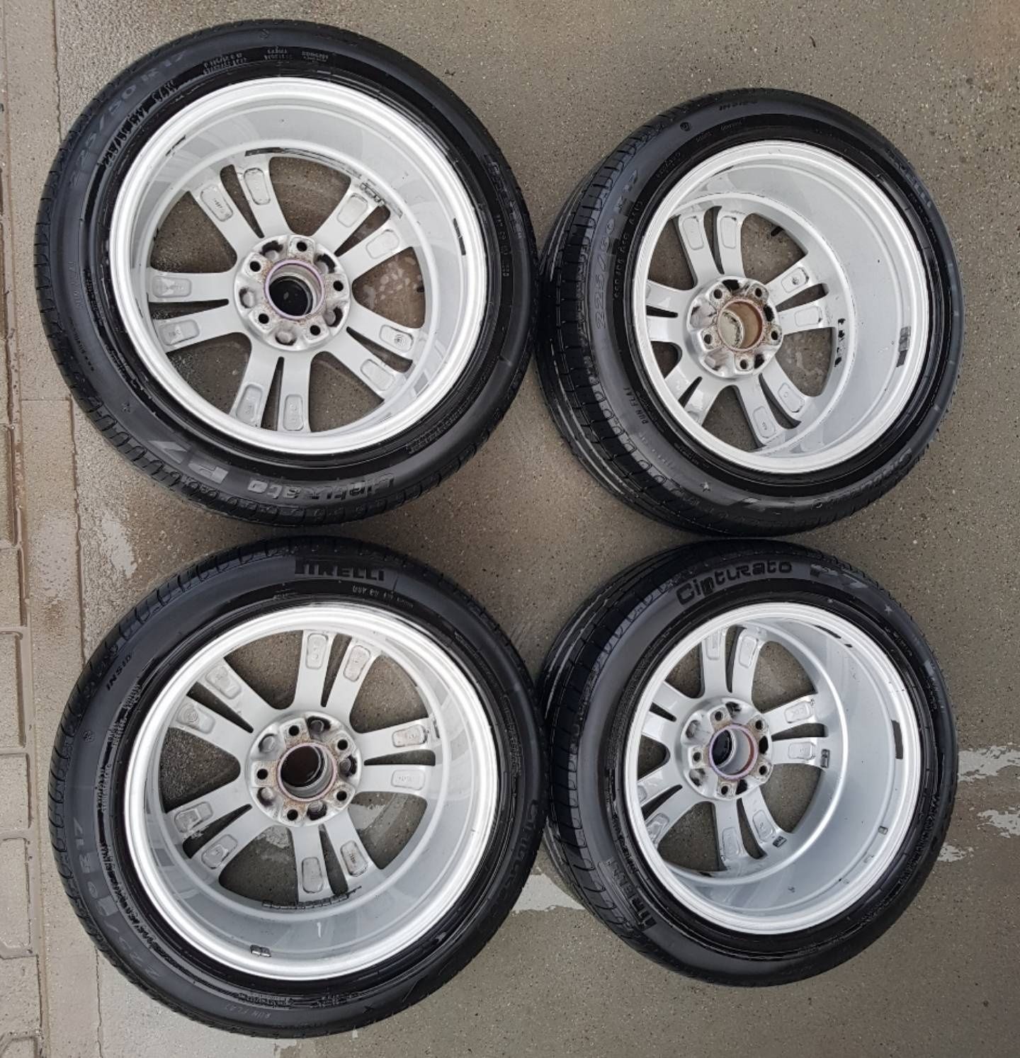 Koła 17" wraz z oponami Pirelli 225x50xR17