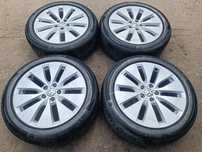 5x112 Alufelgi Felgi Aluminiowe 1K0 18 Koła całoroczne SKODA OCTAVIA II III 2 3 VRS SEAT LEON TOLEDO ALTEA VW PASSAT B5 B6 GOLF V VI VII 5 6 7 GTi Gtd TOURAN CADDY JETTA AUDI A4 B5 B6 A3 8P 8V Legnica ALU-RAD 225/50
