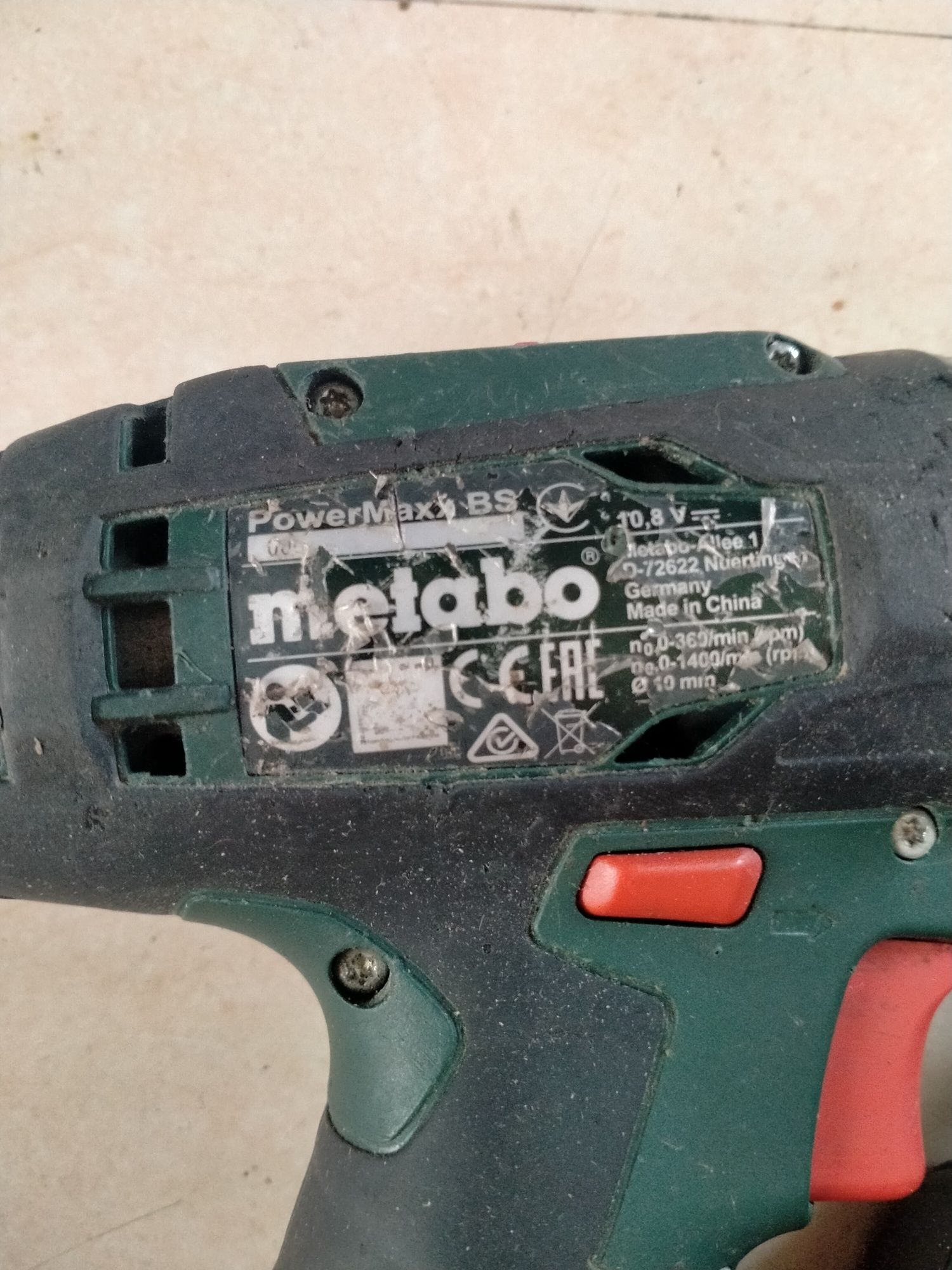 Шуруповерт Metabo PowerMaxx