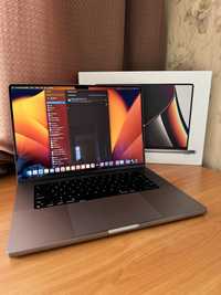 Продам macbook pro 16 2021 M1 pro 16/512gb