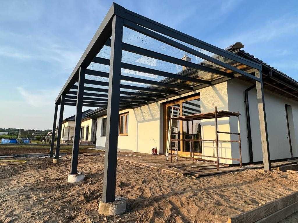 Zadaszenie Tarasu - Pergola - Ogród Letni, Aluminium/szkło na wymiar