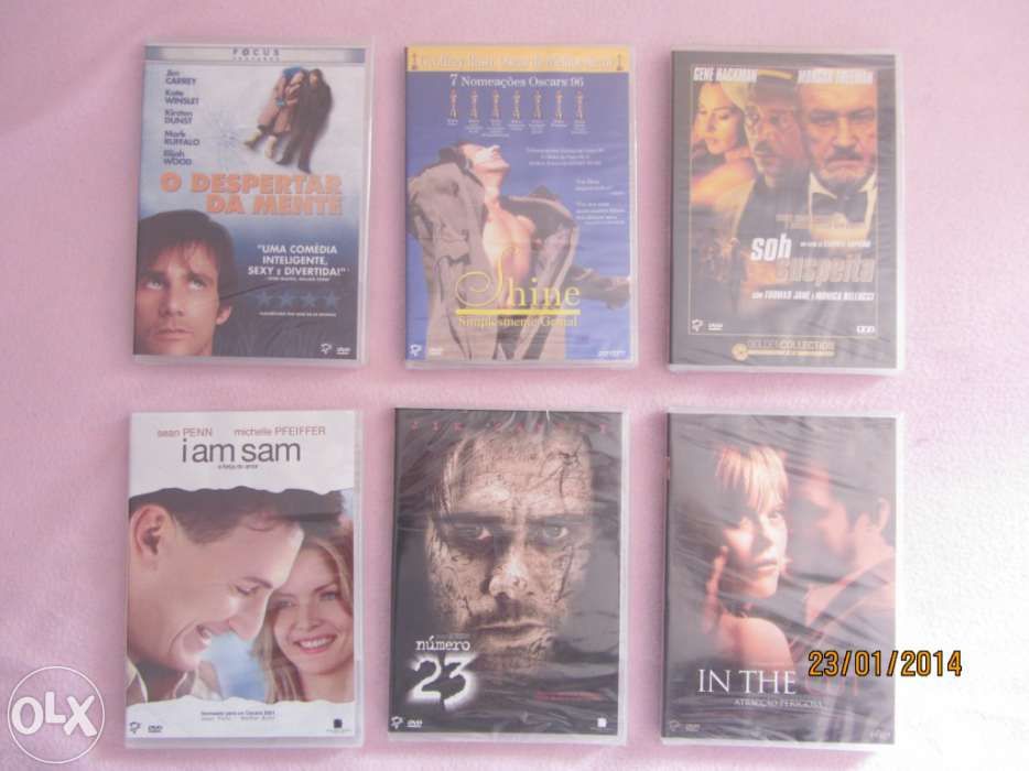 Vendo vários DVD originais e alguns ainda fechados