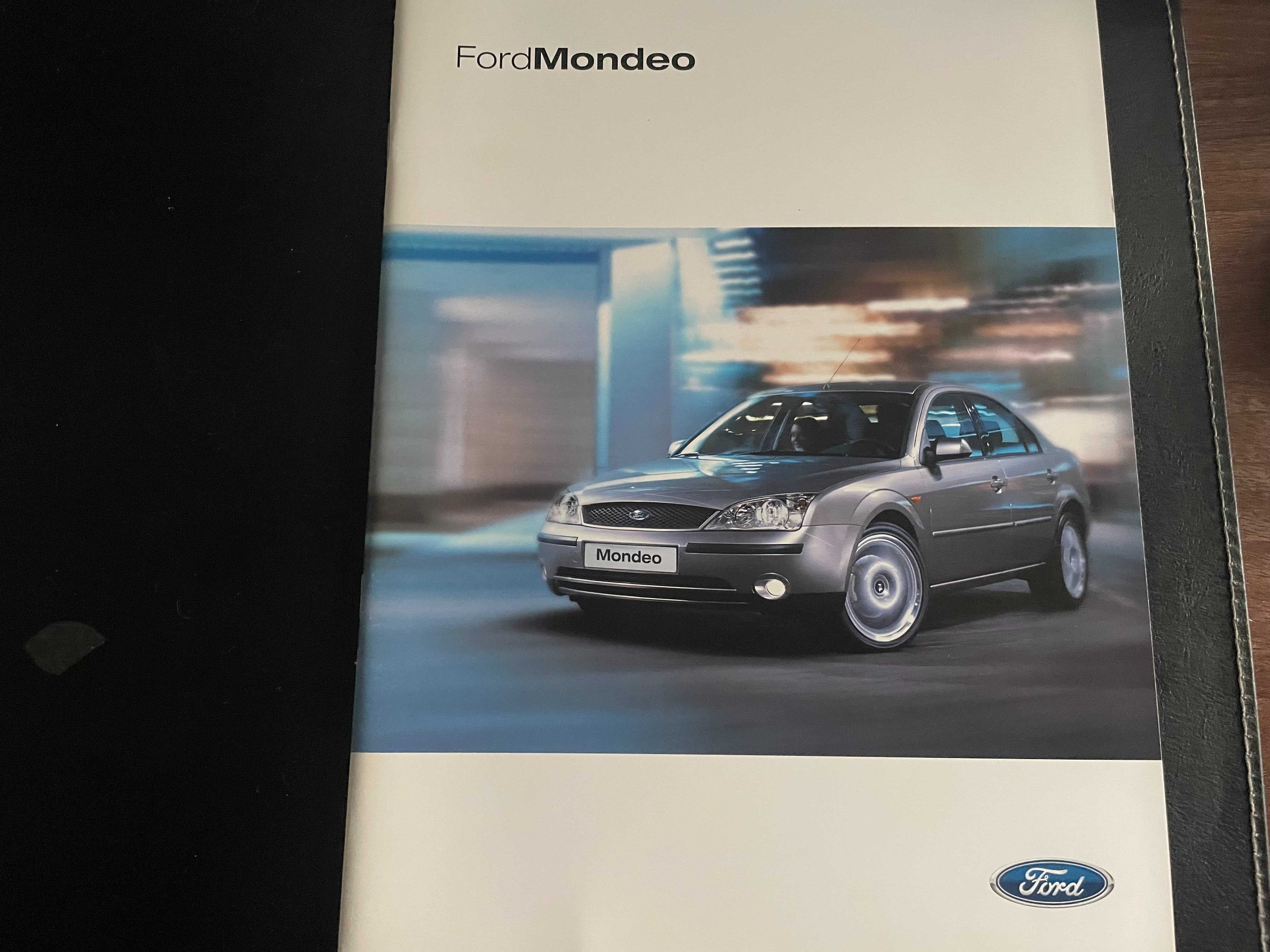 Katalog prospekt Ford Mondeo MK2 48 stron 2002 r. język PL