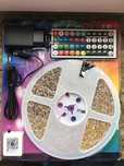 Taśma LED RGB 30m pilot bluetooth