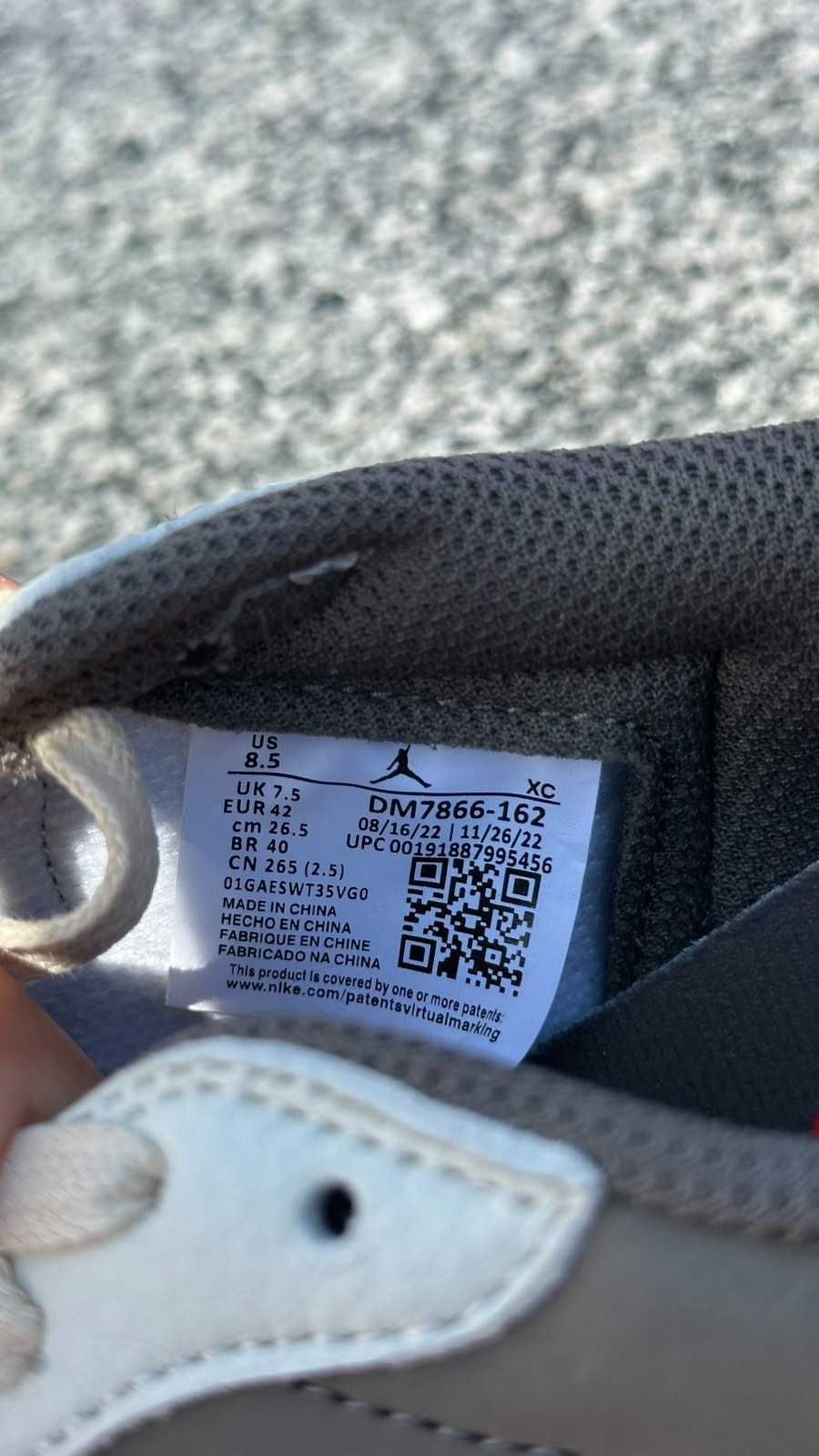 Nike Air Jordan 1 Low "OG Travis Scott Reverse Mocha"