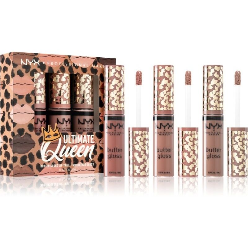 Подарунковий набір блисків для губ NYX Ultimate Queen Butter Gloss