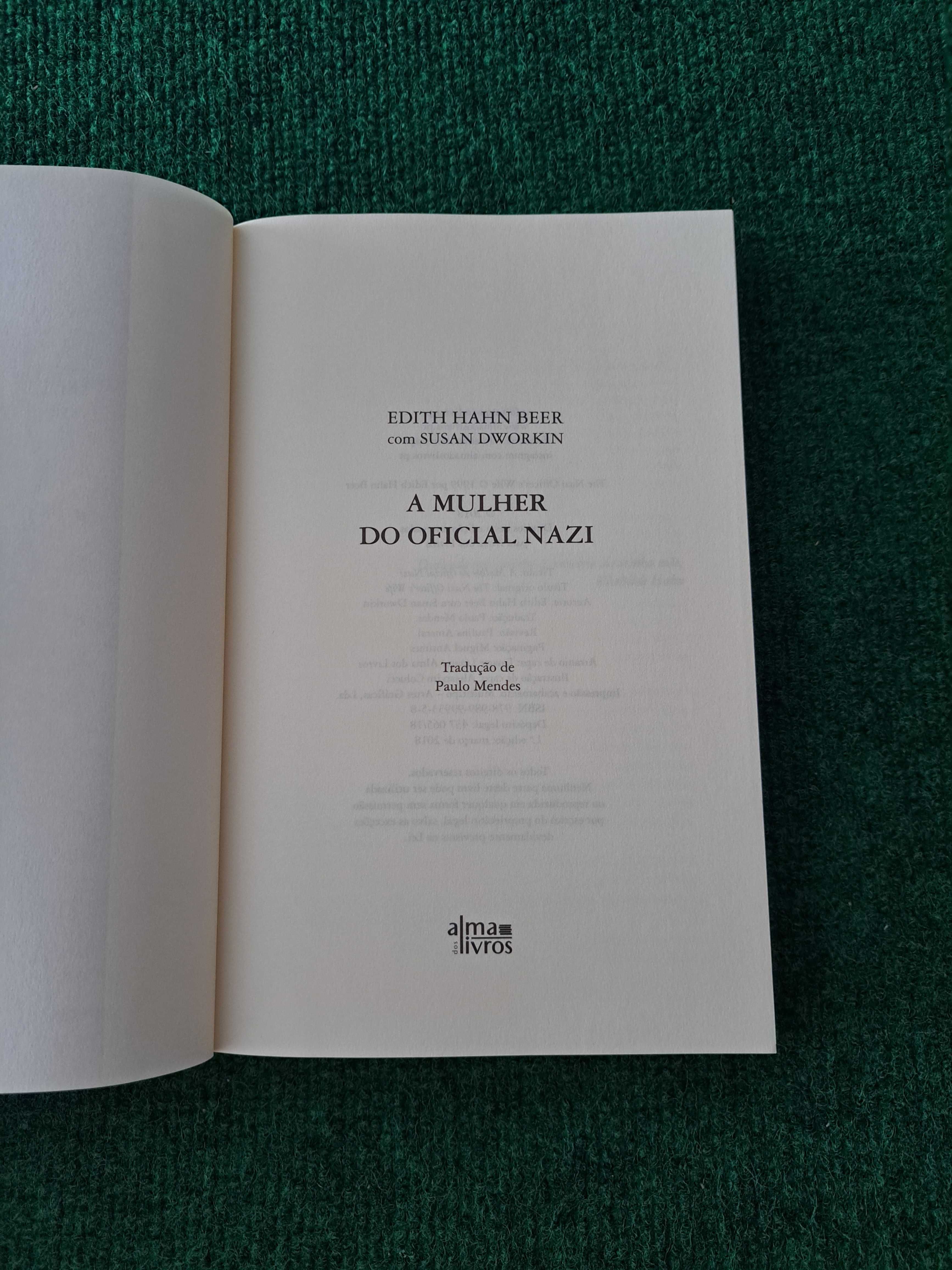 A Mulher do Oficial Nazi - Edith Hahn Beer com Susan Dworkin