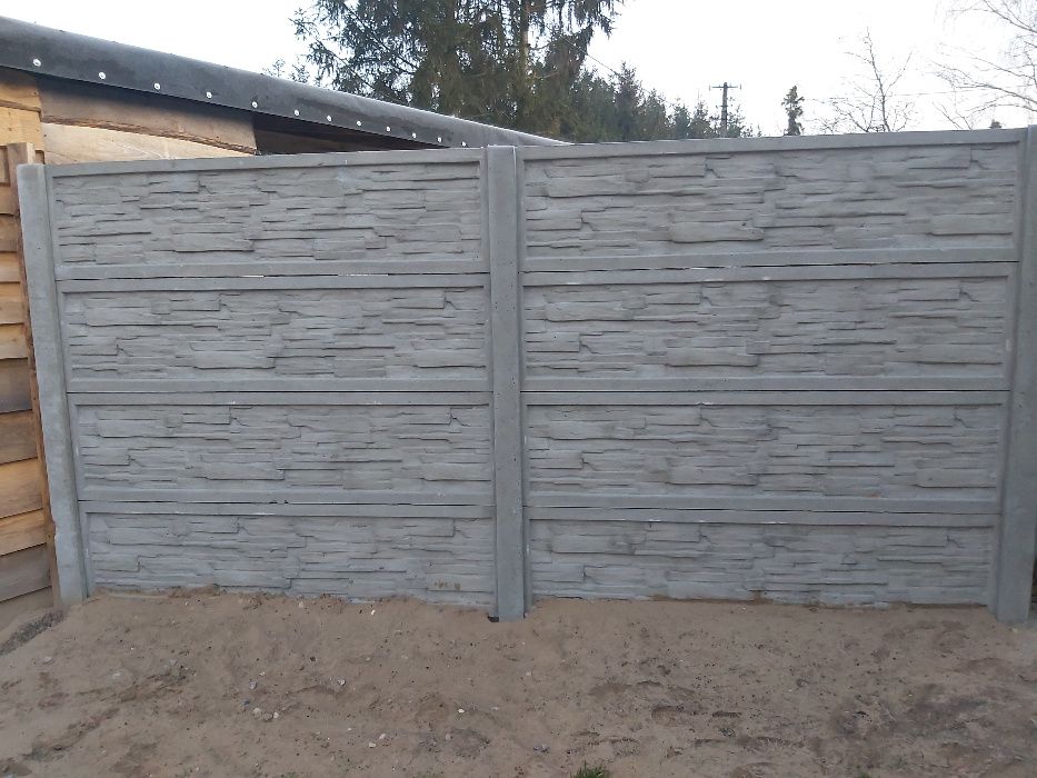 Podmurówka gładka GRAFIT betonowa wibroprasowana 250x25x5 PRODUCENT
