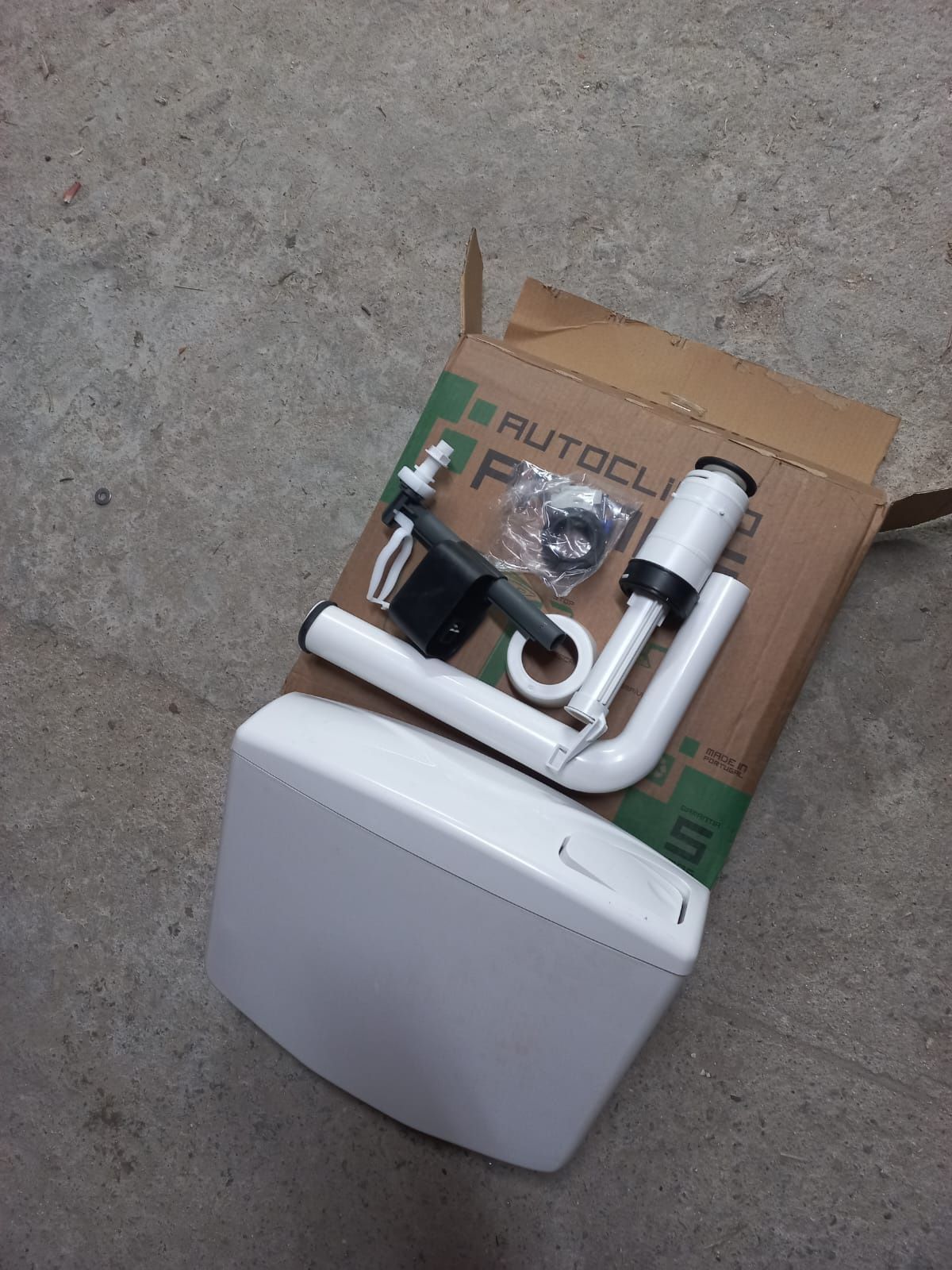 Autoclismo exterior Primus Branco