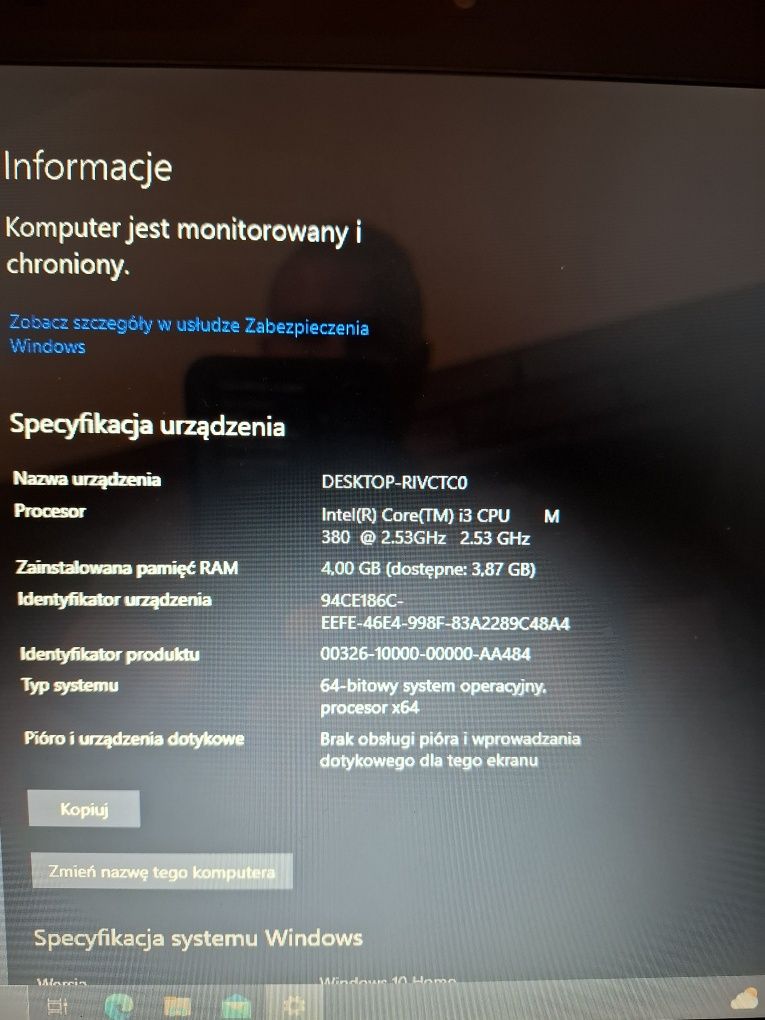 Sprzedam laptop asus k52j