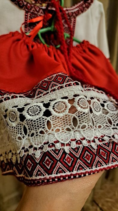 Вишиванка для дівчинки, сорочка, спідничка, вишитий костюм український