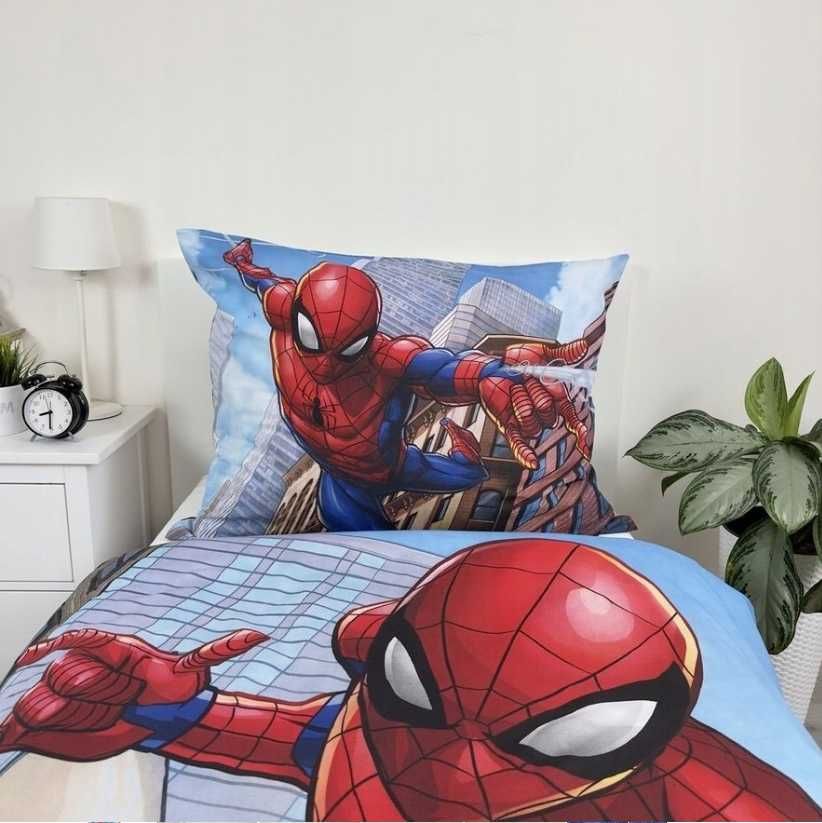 Spiderman Spajderman pościel bawełniana 140x200 dziecięca młodzieżowa
