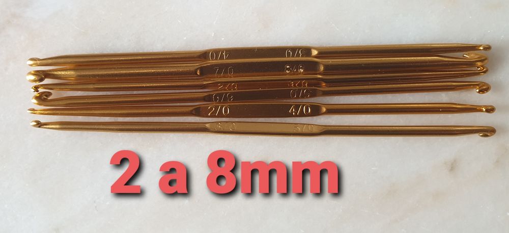 Kit de Agulhas para croche