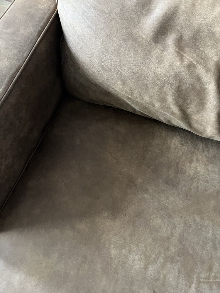 Sofa kanapa 3-4 osobowa 220 cm skóra naturalna loft infustrial