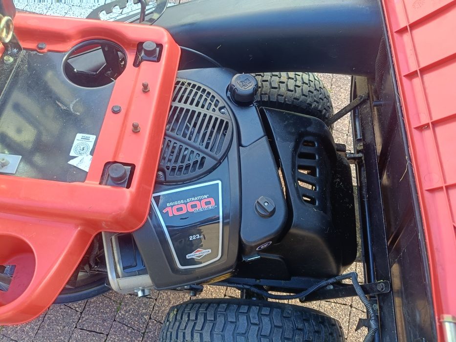 Traktorek kosiarka ładny Wolf garten