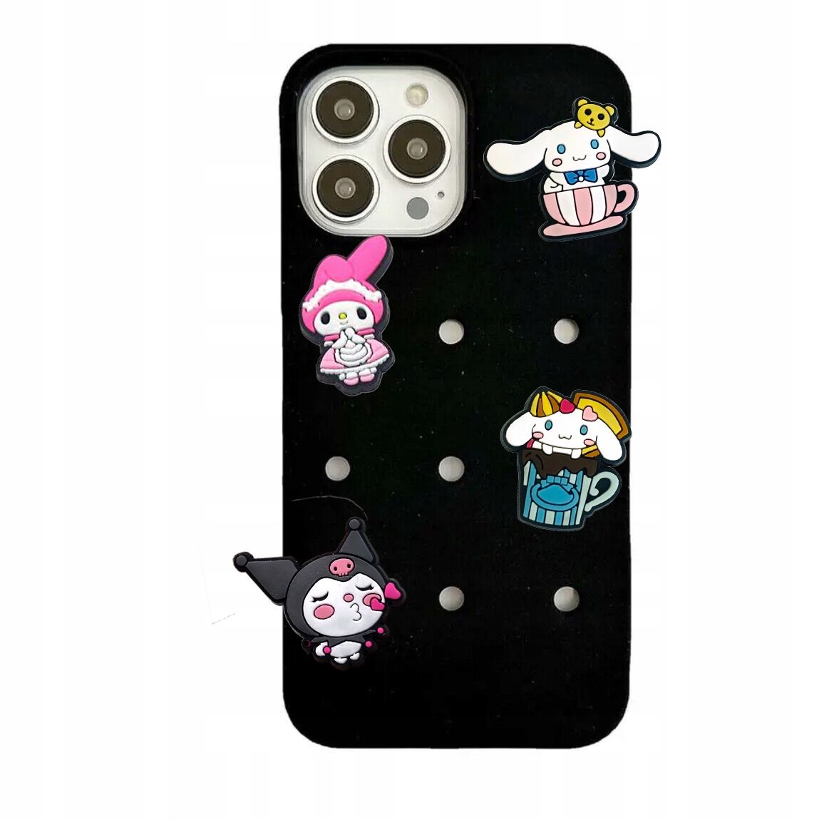 Przypinki do Crocs HELLO KITTY do butów telefonu torby zestaw 10 szt