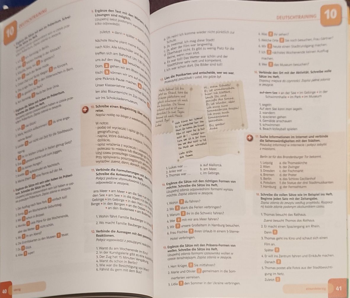 Podręcznik do języka niemieckiego klasa 3 z wydawnictwa Klett