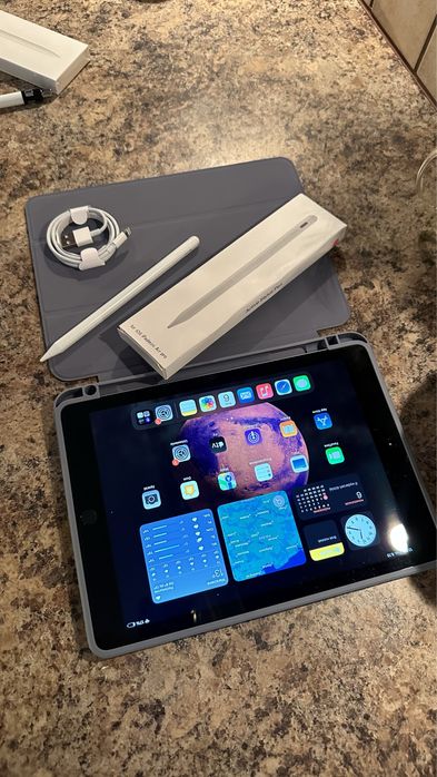 Tablet iPad Apple Retina 10” + NOWY RYSIK 2 gen - nowe etui- PROCREATE