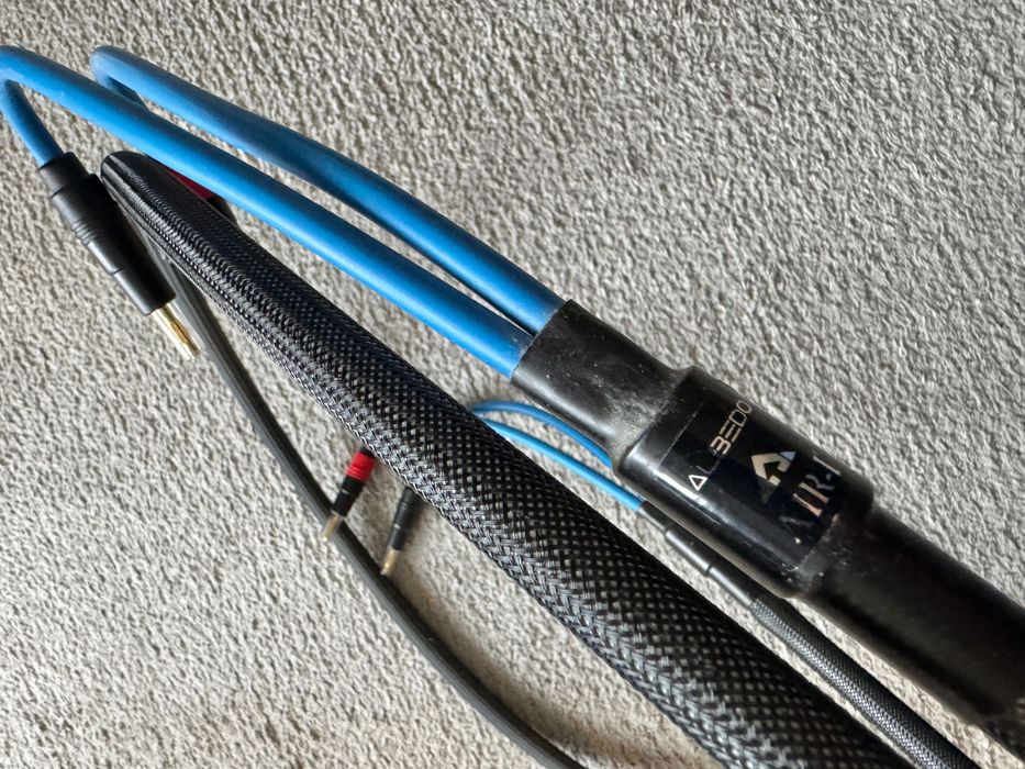 Kable głośnikowe srebrne Albedo Air 1