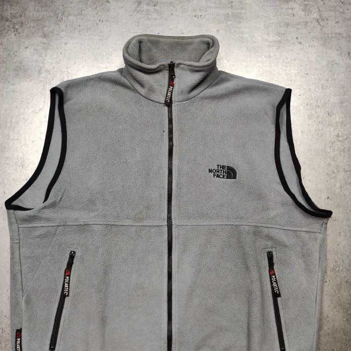 MĘSKA RETRO KAmizelka Polar POLARTEC Ocieplana Thermal The North Face