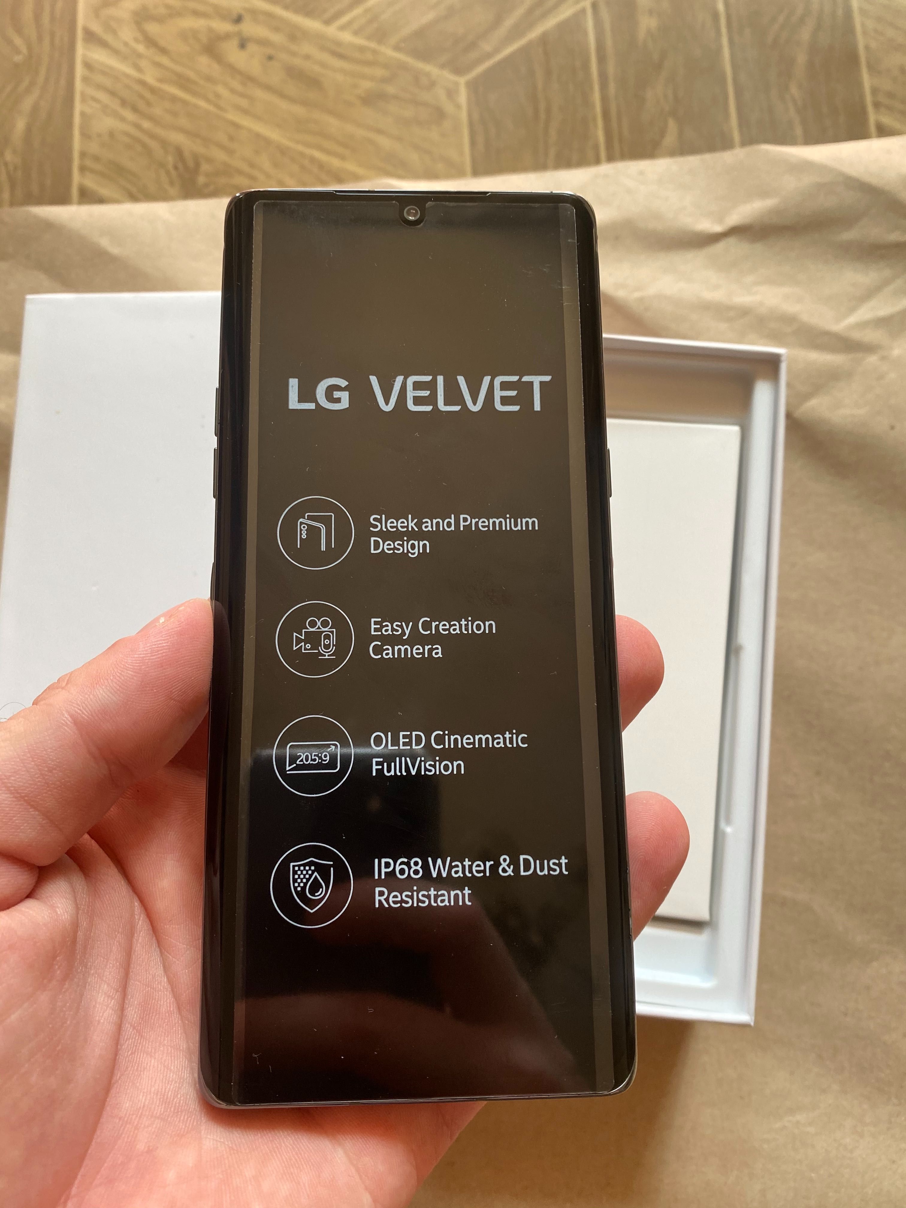 Новый LG G9 Velvet 5G ориг! 6/128 гб! Корея