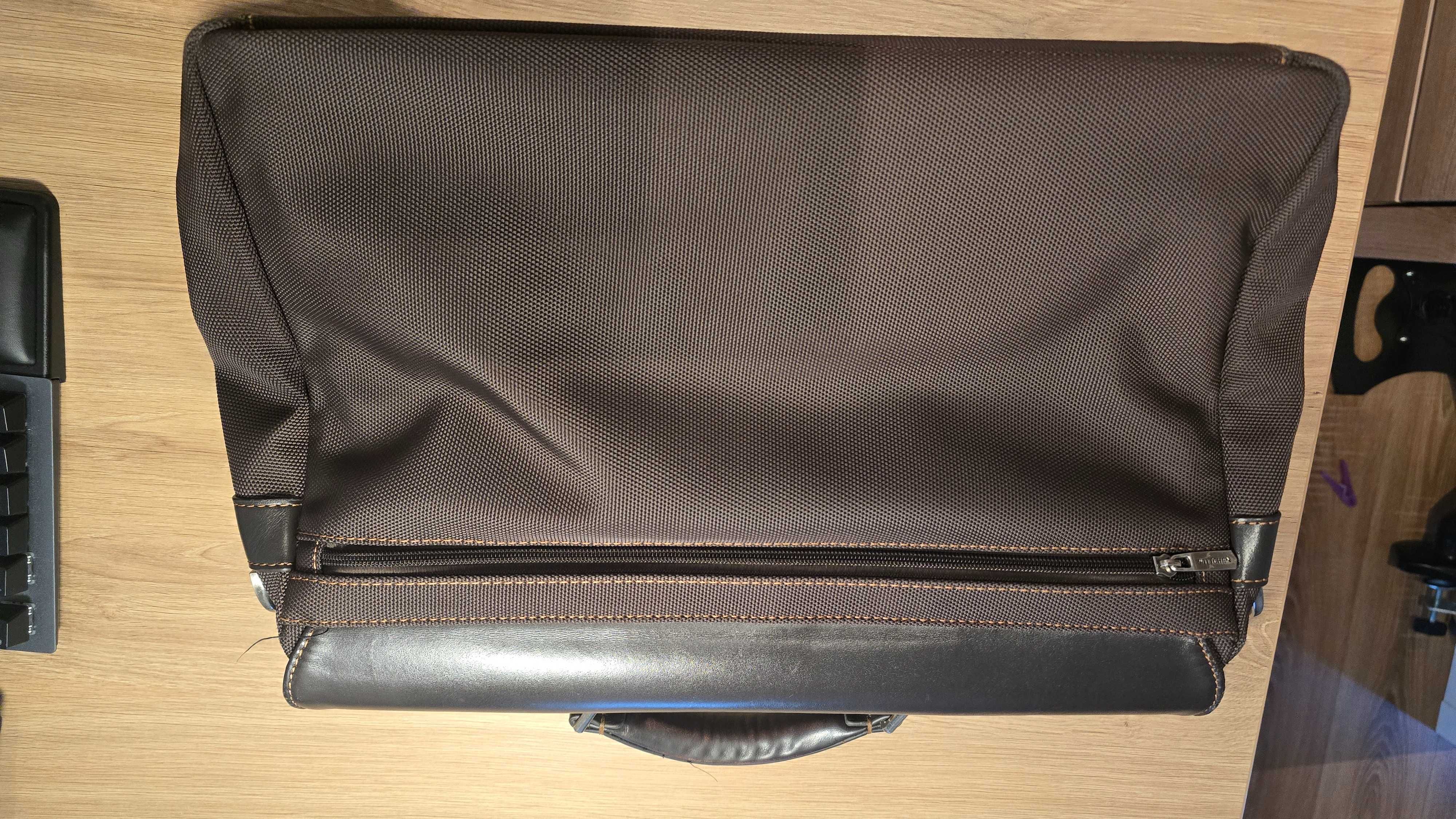Torba na laptopa Witchen skórzana brązowa